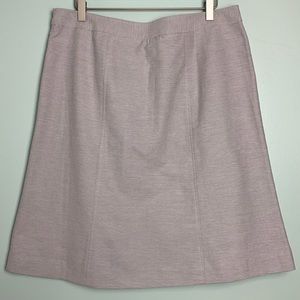NWT LOFT Cotton A-line Skirt 14 Petite